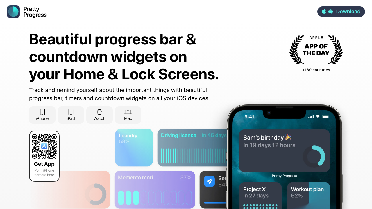 Pretty Progress screenshot