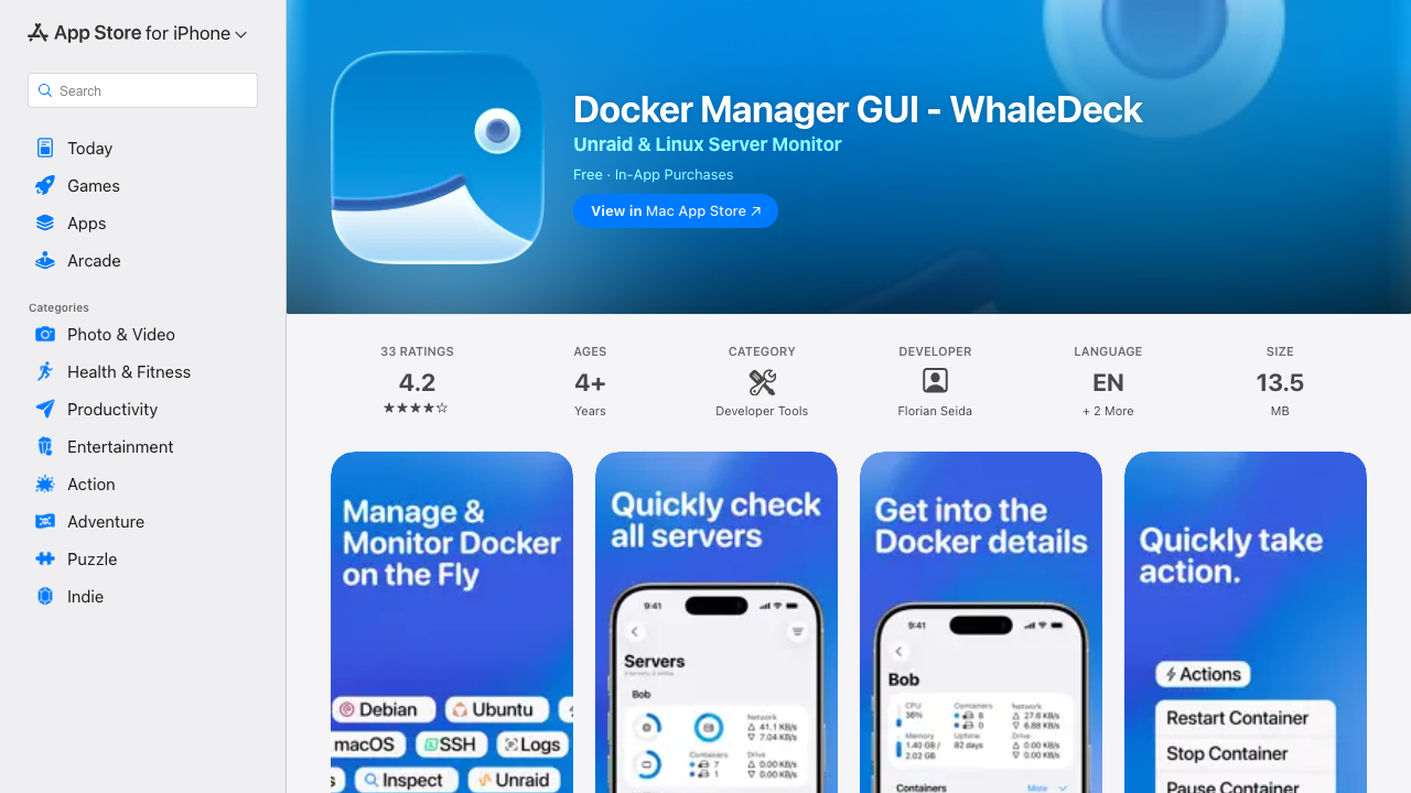 WhaleDeck screenshot