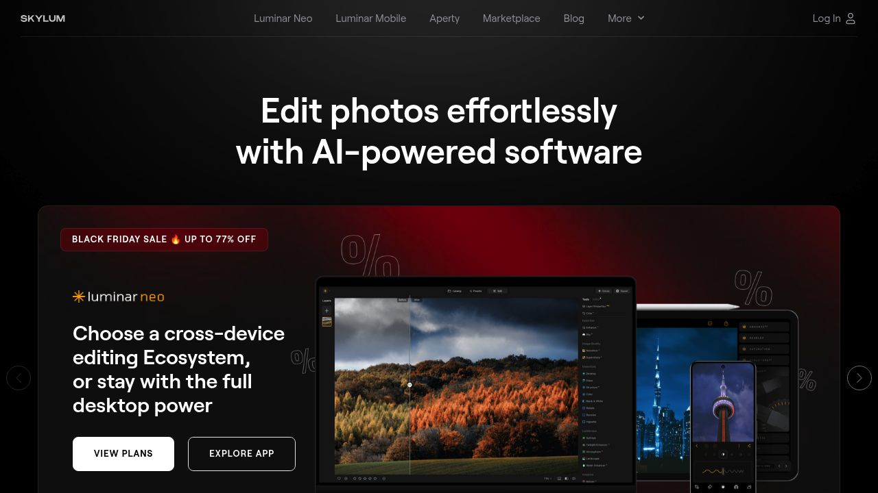 Luminar Neo screenshot