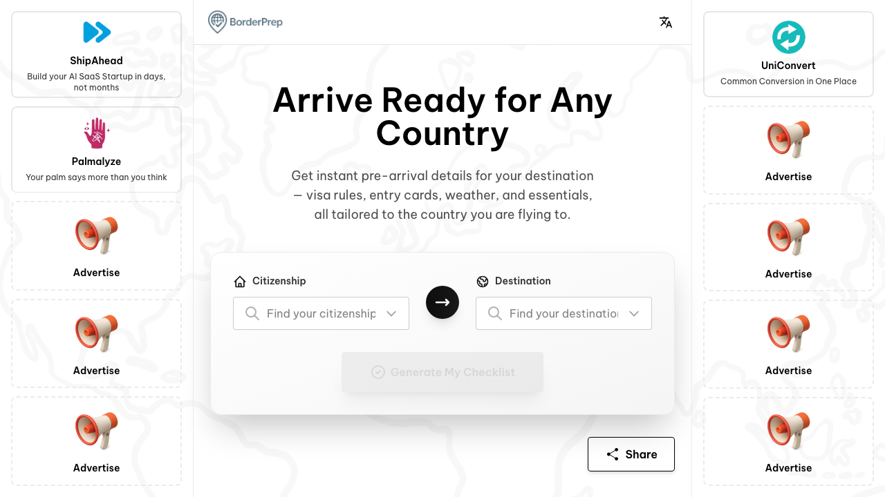 BorderPrep screenshot