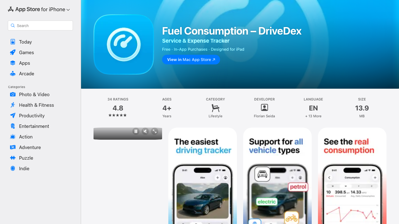 DriveDex screenshot